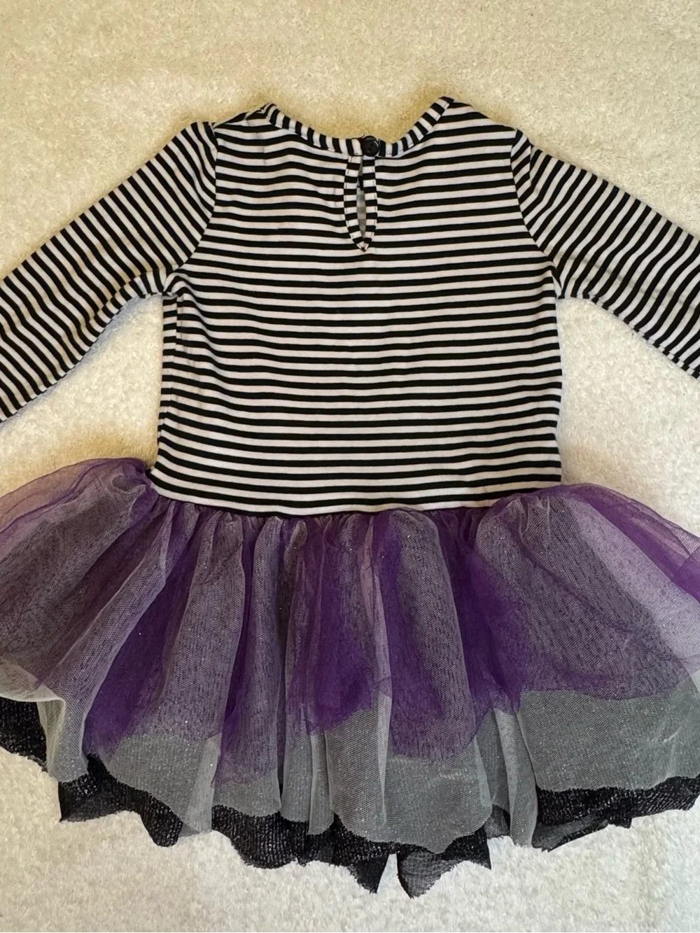 Emily Rose Halloween Dress 18M Sugar Skull Pumpkin Tutu Striped Tunic